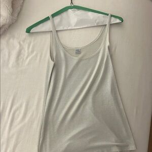 Only Hearts Light Cream Scoop Neck Tank